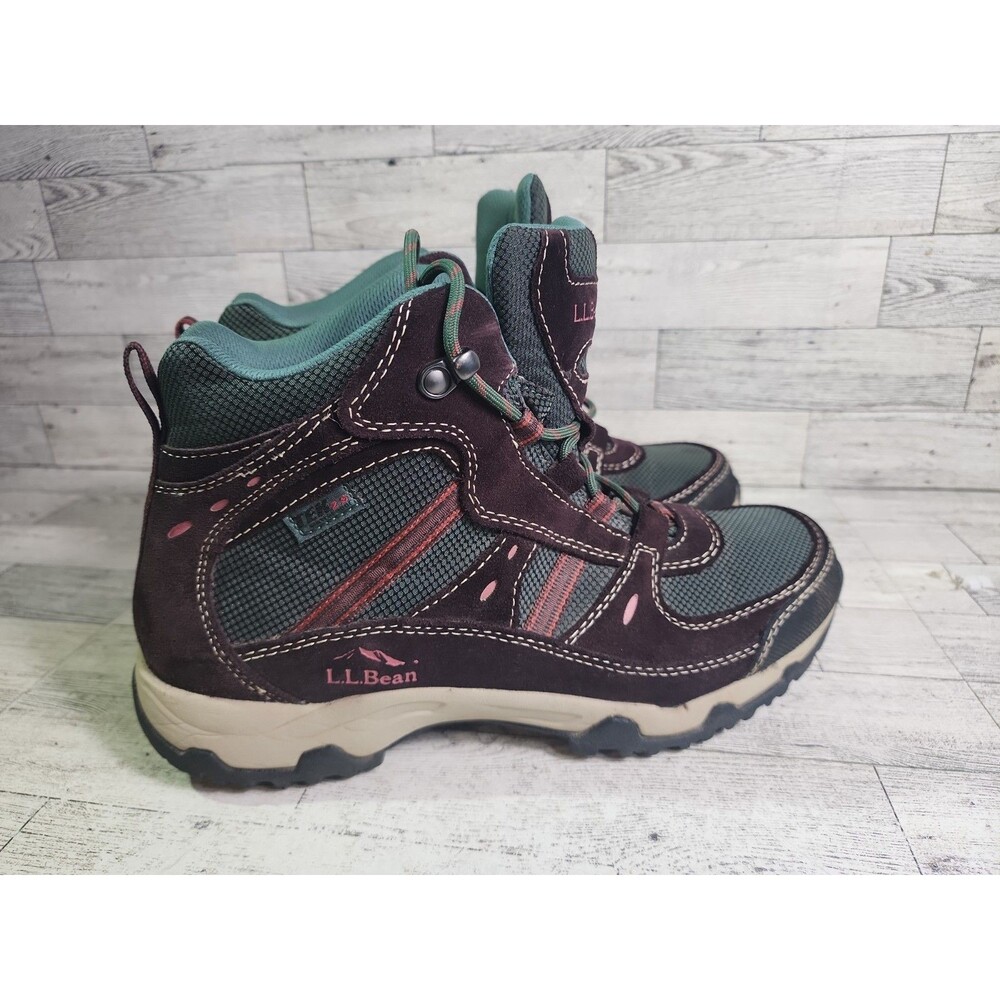 LL Bean Tek 2.5 Waterproof Hiking Boots Women's 10 Medium Outdoor